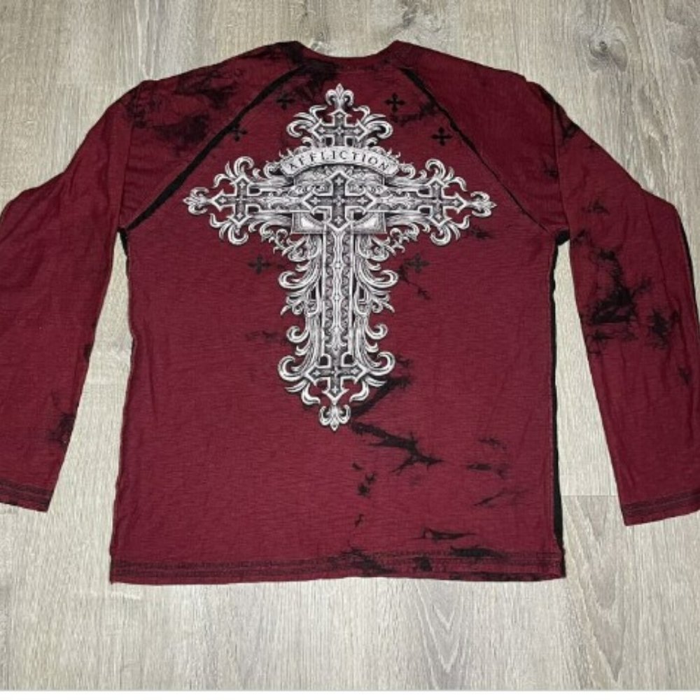 Affliction  mens XL long sleeve thermal